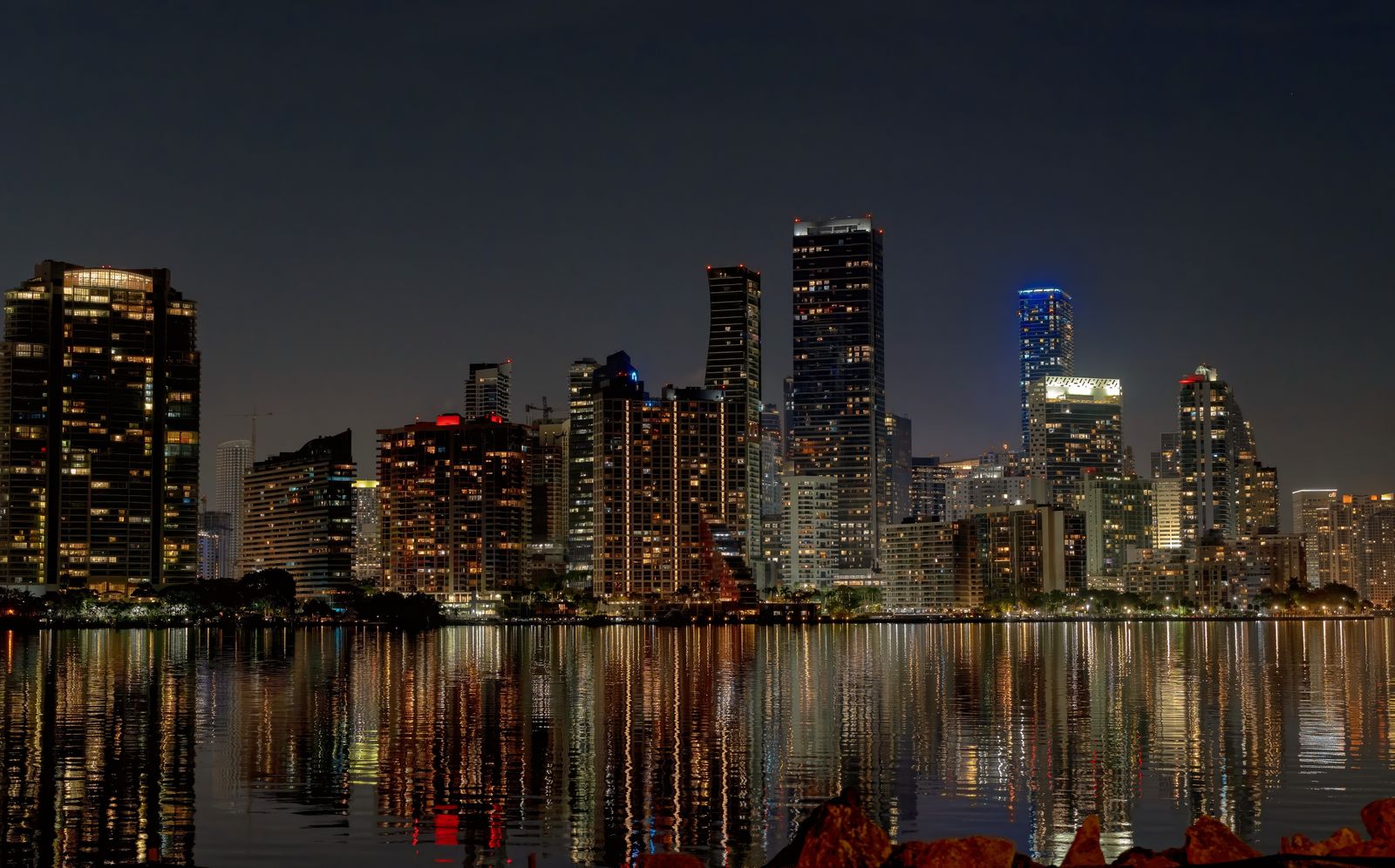 Downtown Miami and Brickell skyline